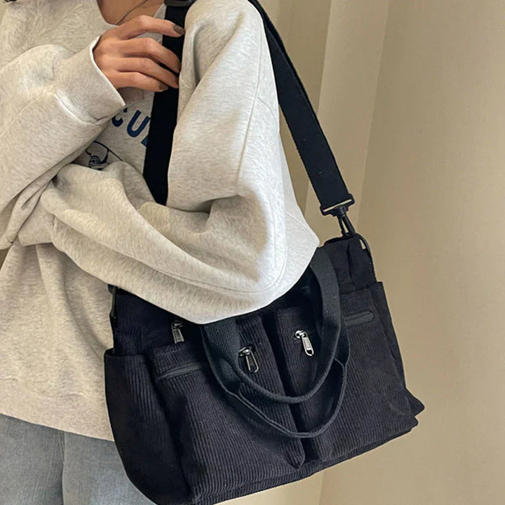 Sac Sophie à double fermeture éclair – Sac à main compact, élégant et fonctionnel