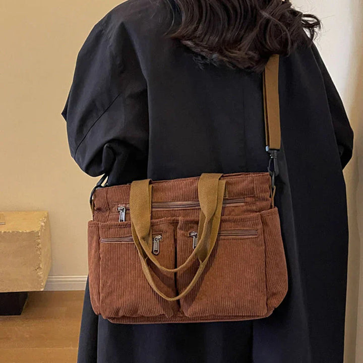 Sac Sophie à double fermeture éclair – Sac à main compact, élégant et fonctionnel