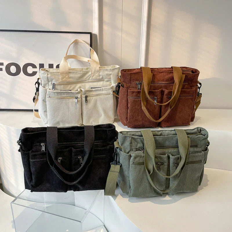 Sac Sophie à double fermeture éclair – Sac à main compact, élégant et fonctionnel
