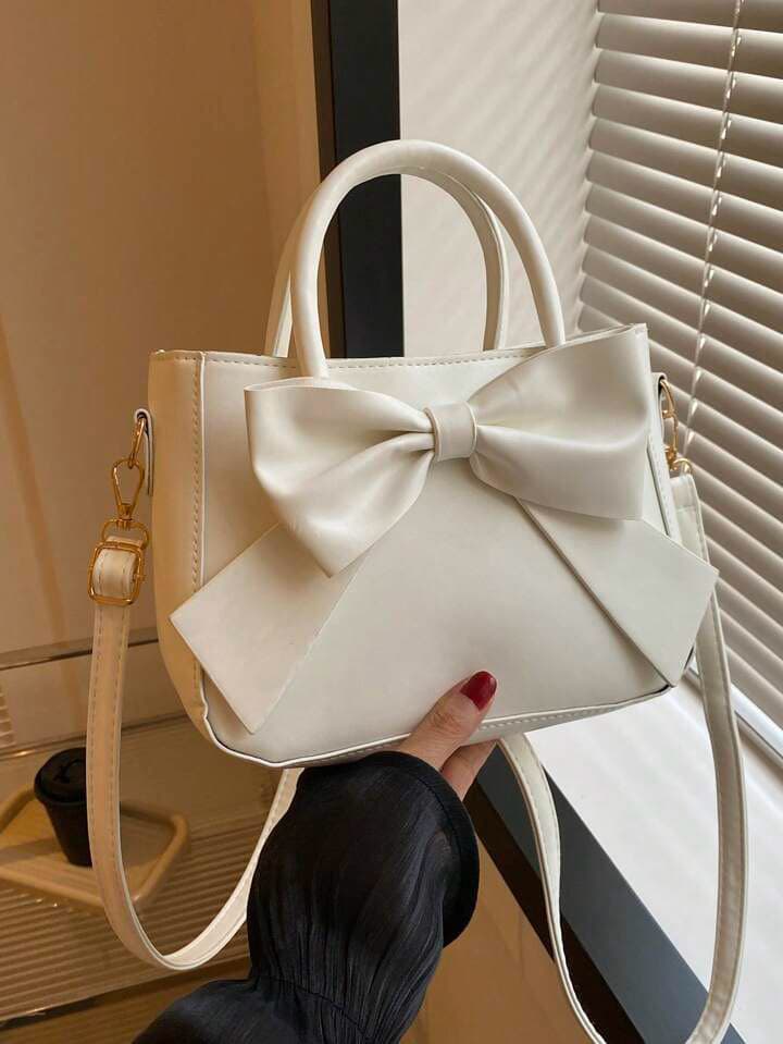 Mini sac à main carré – Élégant sac à main de couleur unie pour femme