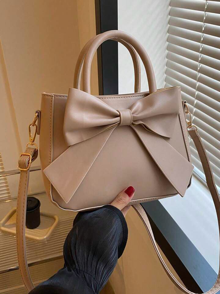 Mini sac à main carré – Élégant sac à main de couleur unie pour femme