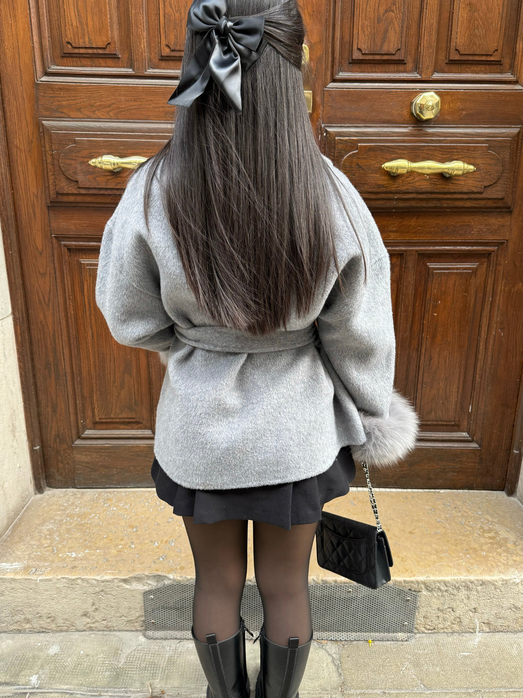 Manteau long élégant pour femme – Style hivernal chaud et raffiné