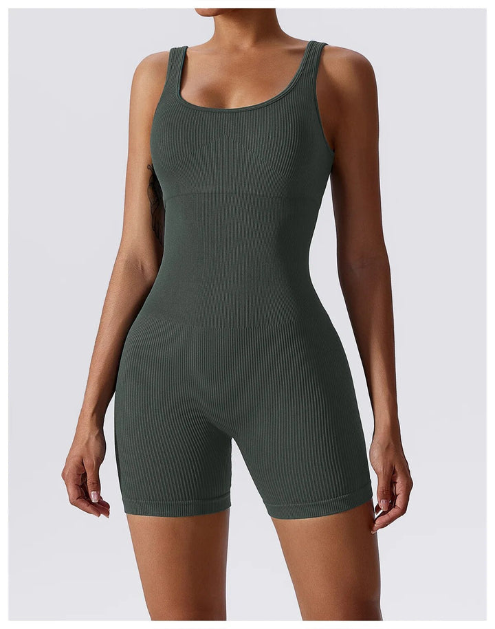 Ribbed Romper - Siopie