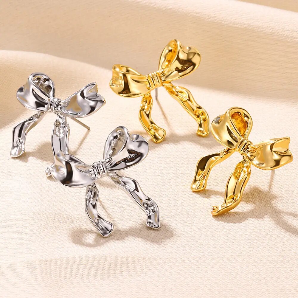 Bow Earrings - Siopie