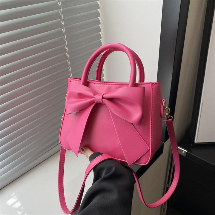 Mini sac à main carré – Élégant sac à main de couleur unie pour femme