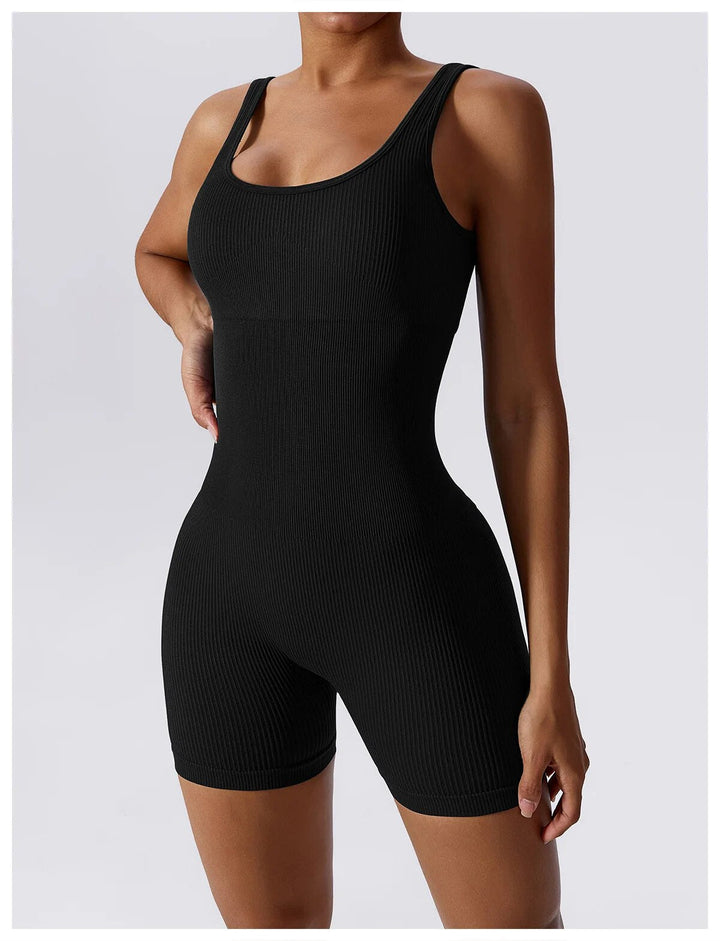 Ribbed Romper - Siopie