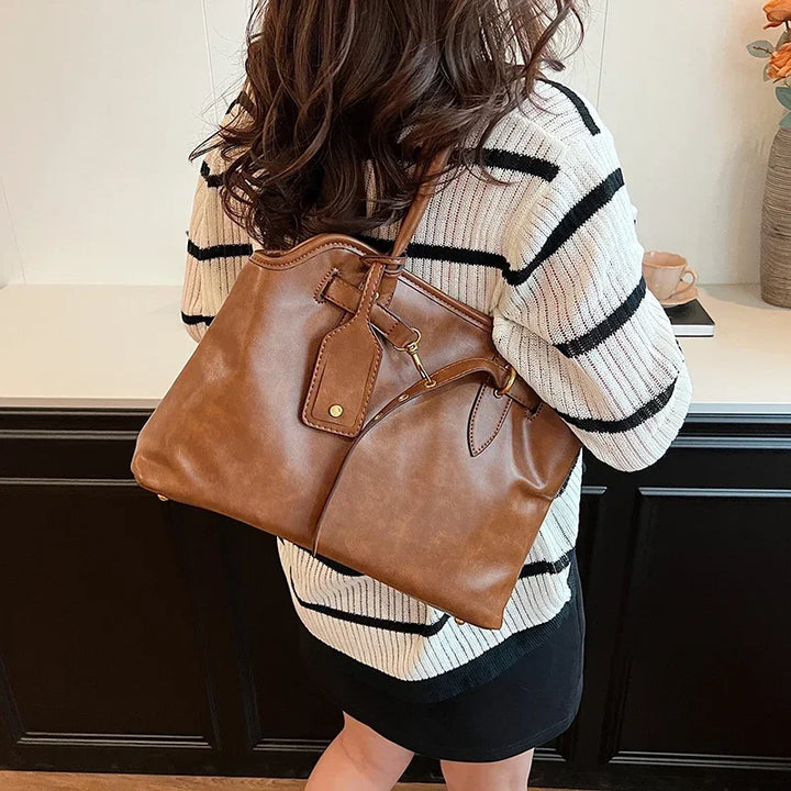 Sac fourre-tout rétro Amelia – Un sac à main élégant et d'inspiration vintage pour tous les jours