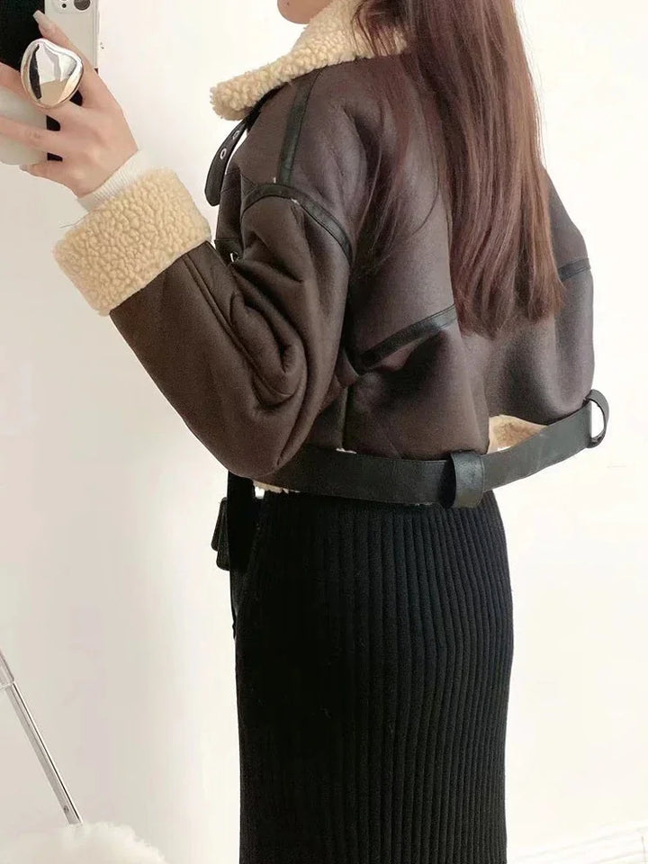 Veste en peluche Ella – Un vêtement d'extérieur doux et confortable pour un confort quotidien
