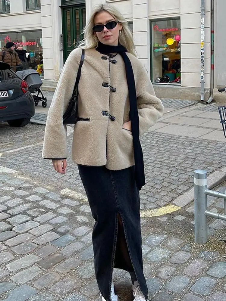 Veste en laine Grace – Un vêtement d'extérieur élégant et chaud pour toutes les occasions