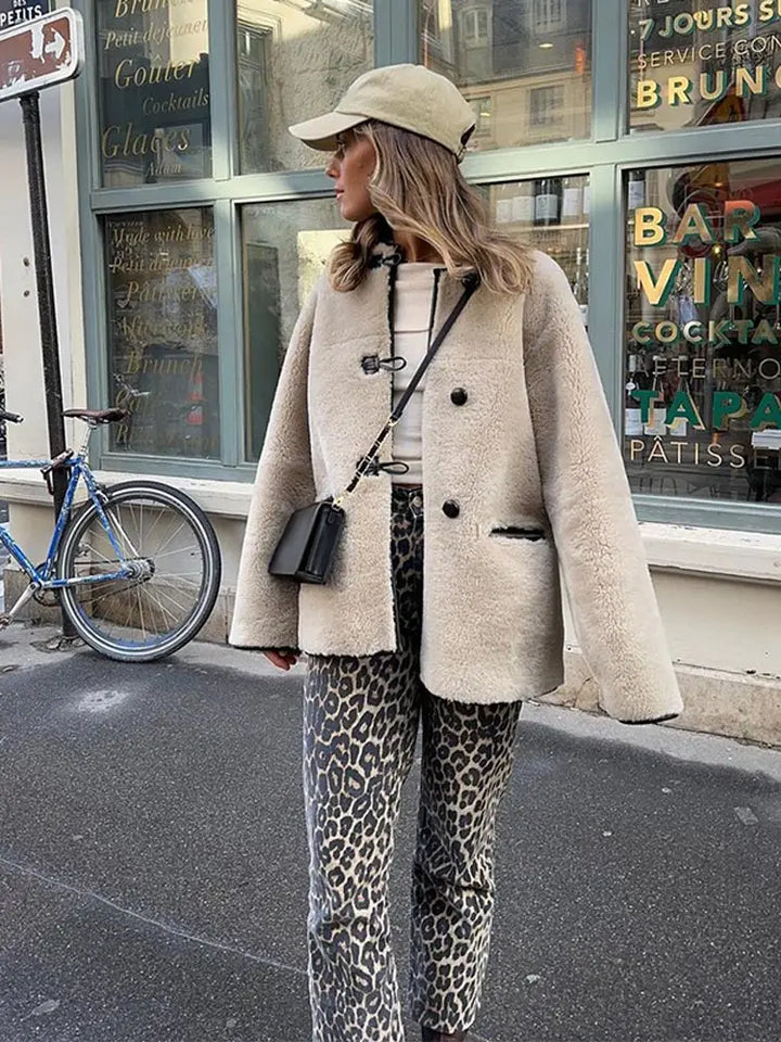 Veste en laine Grace – Un vêtement d'extérieur élégant et chaud pour toutes les occasions