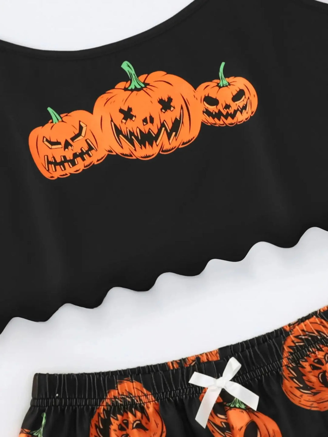 Pyjama imprimé Halloween – Des vêtements de nuit douillets et festifs pour la saison des fantômes