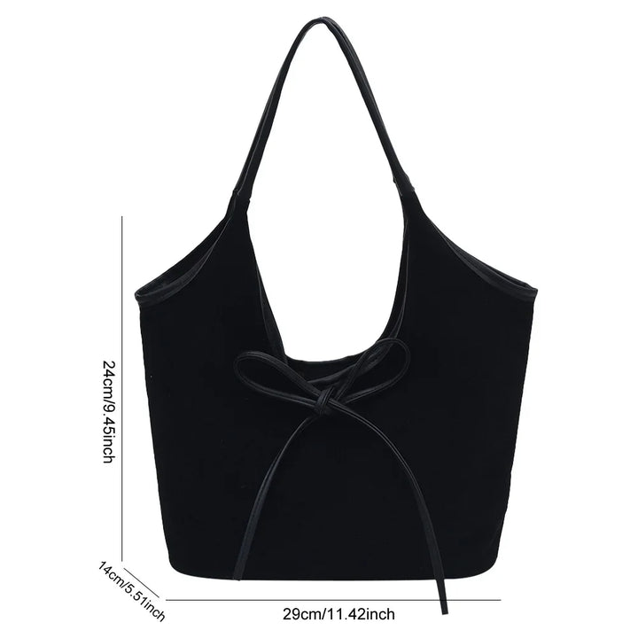 Sac Emma Bow – Sac à main élégant et stylé avec détail nœud