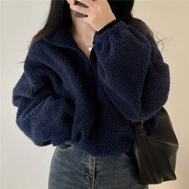 Veste en laine Mia – Un vêtement d'extérieur élégant et chaud pour toutes les occasions