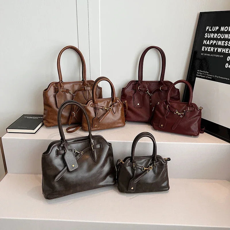 Sac fourre-tout rétro Amelia – Un sac à main élégant et d'inspiration vintage pour tous les jours