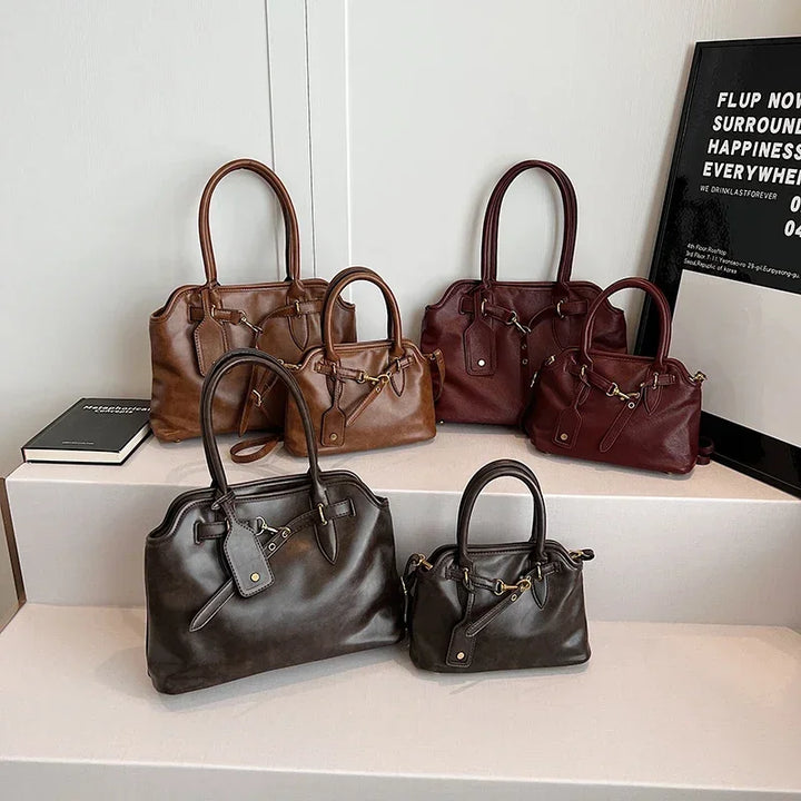 Sac fourre-tout rétro Amelia – Un sac à main élégant et d'inspiration vintage pour tous les jours