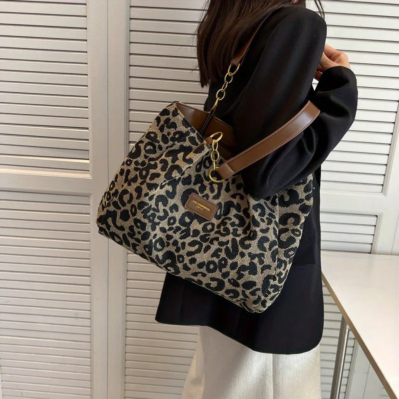 Sac Livia Leopard Luxe – Sac à main chic et élégant à imprimé animal 
