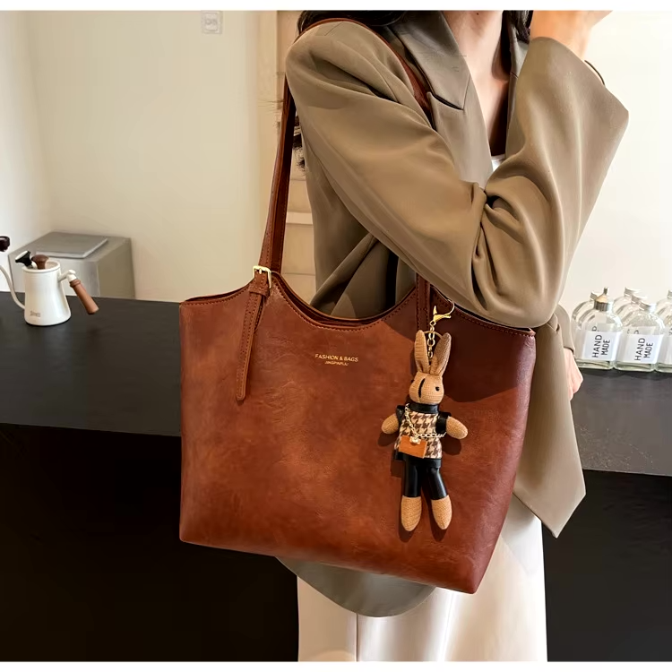 Sac fourre-tout classique Hazel – Sac à main intemporel et élégant pour femme 