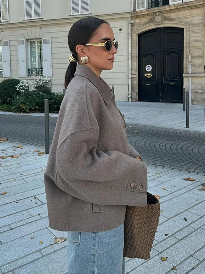 Manteau Iris Luxe – Vêtements d'extérieur sophistiqués et élégants pour femmes