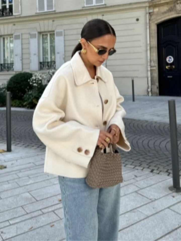 Manteau Iris Luxe – Vêtements d'extérieur sophistiqués et élégants pour femmes