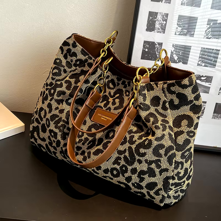Sac Livia Leopard Luxe – Sac à main chic et élégant à imprimé animal 
