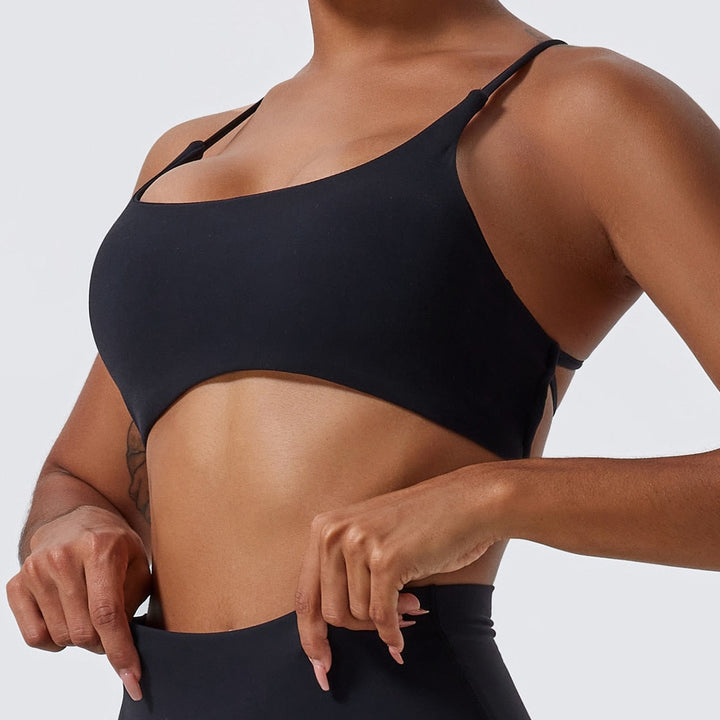 Back Cross Sports Bra - Siopie