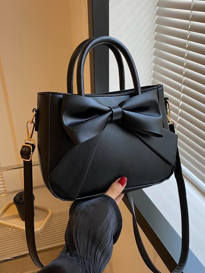 Mini sac à main carré – Élégant sac à main de couleur unie pour femme