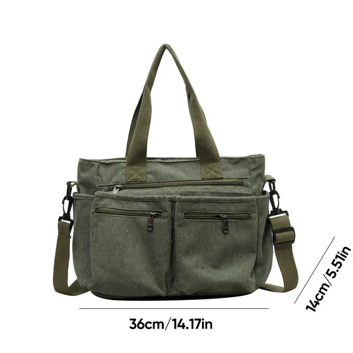 Sac Sophie à double fermeture éclair – Sac à main compact, élégant et fonctionnel
