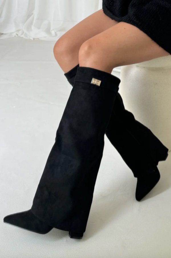 Bottes Ariana Luxe – Bottes élégantes jusqu'aux genoux pour femmes en noir, marron et beige 