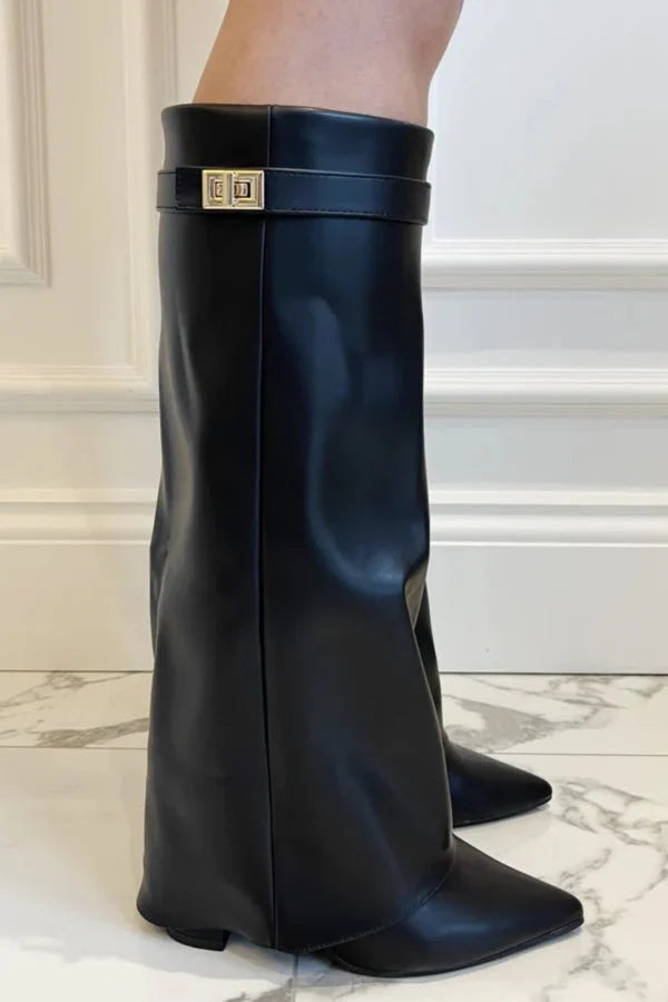 Bottes Ariana Luxe – Bottes élégantes jusqu'aux genoux pour femmes en noir, marron et beige 