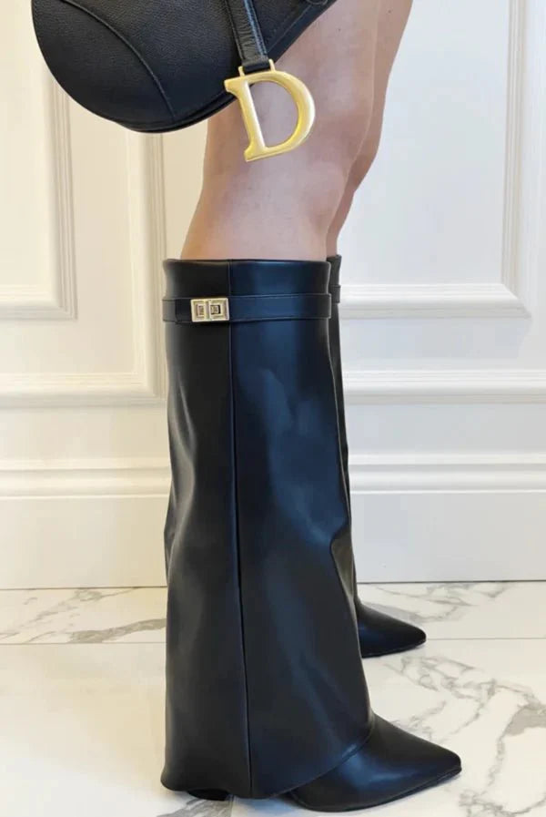 Bottes Ariana Luxe – Bottes élégantes jusqu'aux genoux pour femmes en noir, marron et beige 