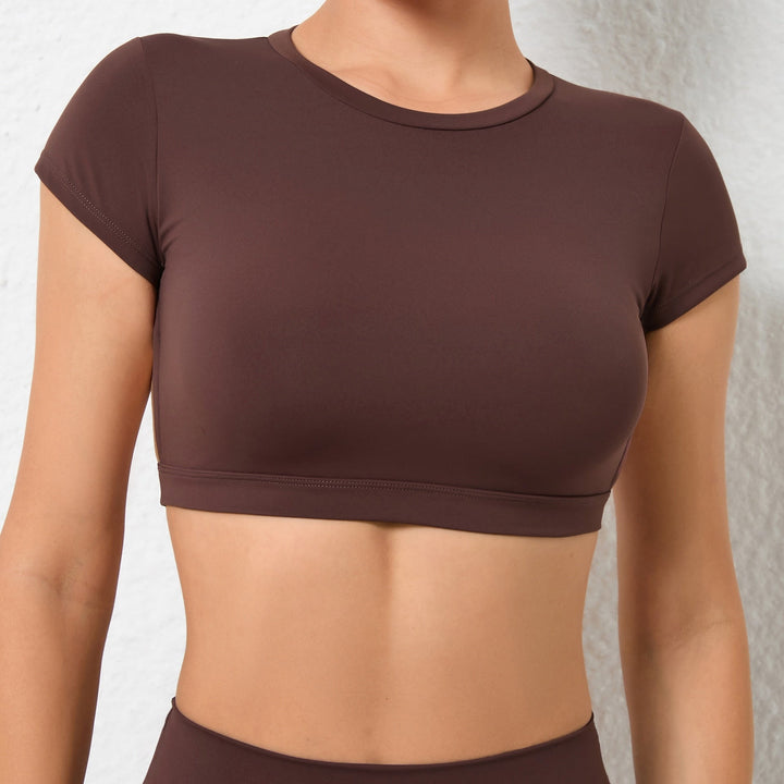 Backless Crop Top - Siopie