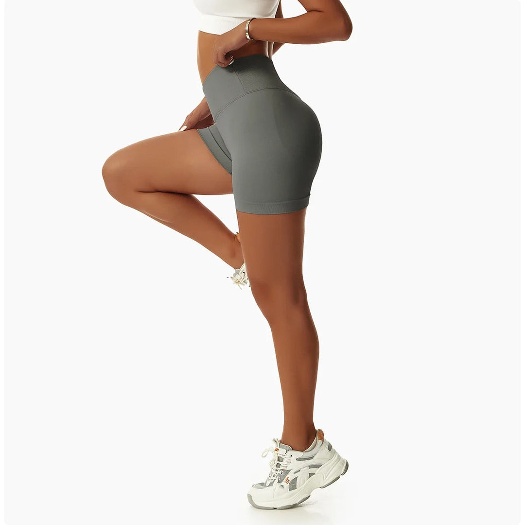 High Waist Scrunch Shorts - Siopie