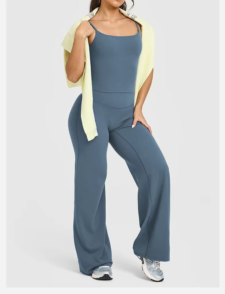 Leggings Pilates Jambe Large Confort Premium Tissu Respirant Élégant