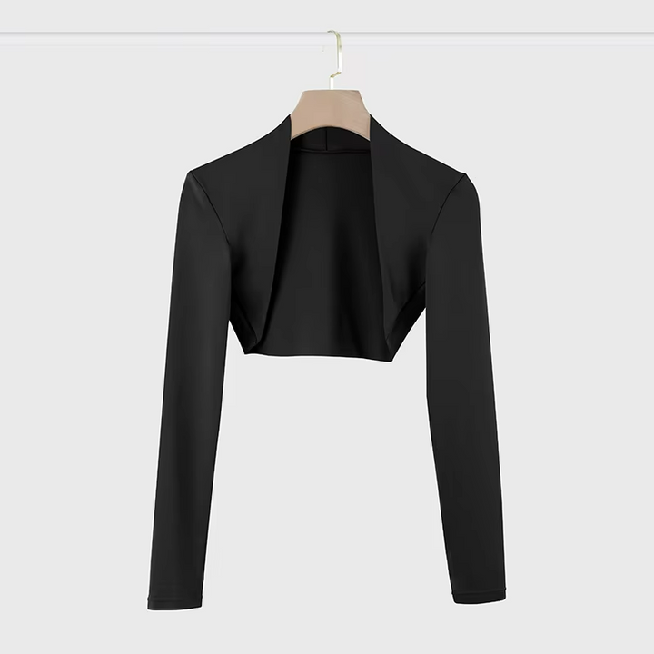 Liora Shawl Pilates Ajusté Protection Solaire Élégant Longue Manche