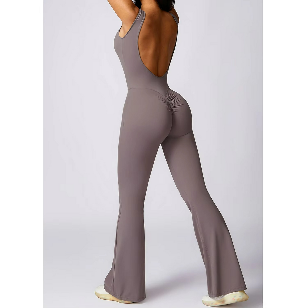 Liora, Combinaison Pilates Femme – Élégance Fluide, Confort Stretch Optimal