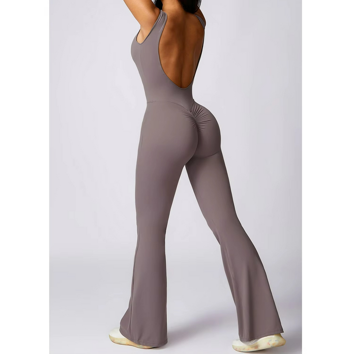 Liora, Combinaison Pilates Femme – Élégance Fluide, Confort Stretch Optimal