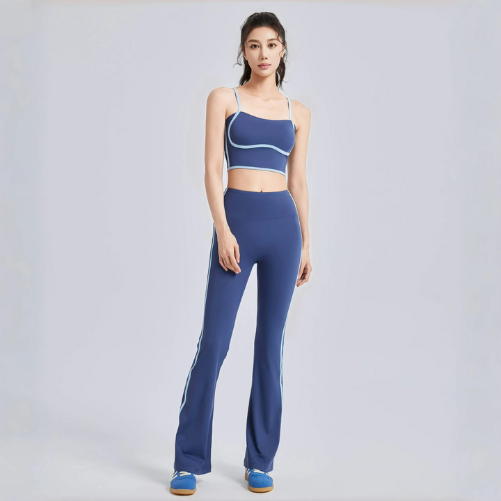 Élise Combinaison Pilates Taille Haute Sculptante Extensible Confort Dynamique