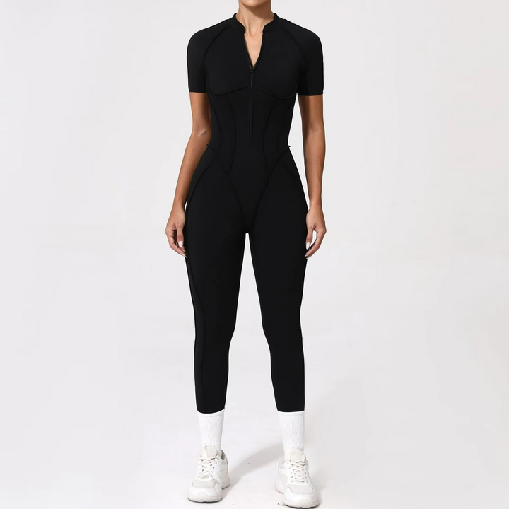 Liora Combinaison Pilates Sans Coutures Dos Ouvert et Leggings
