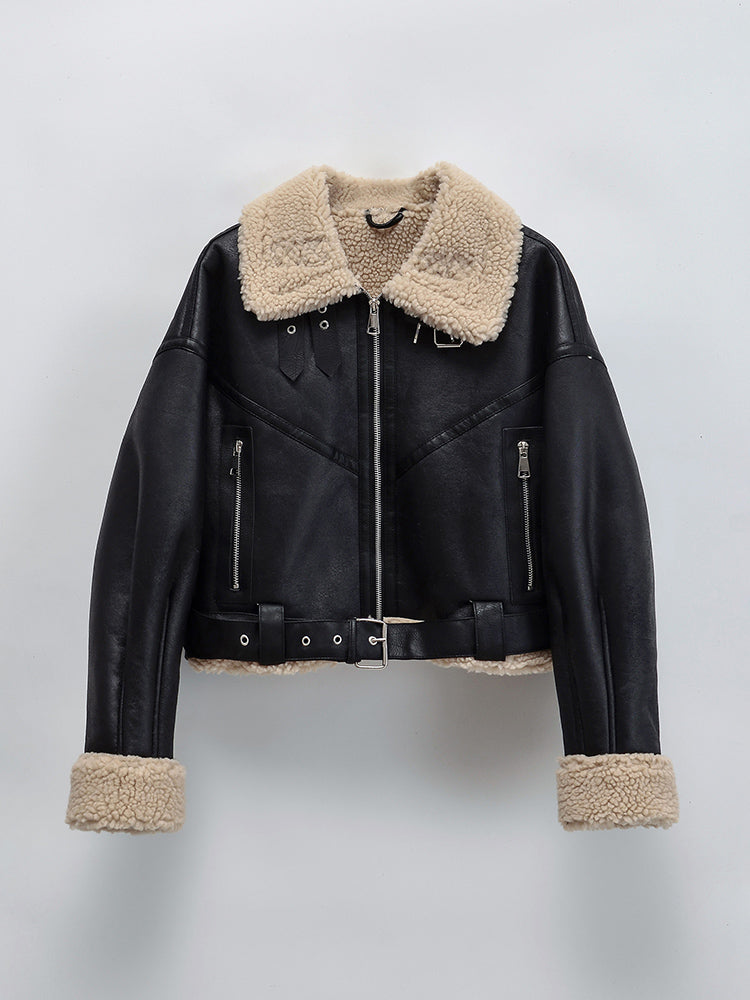 Veste en peluche Ella – Un vêtement d'extérieur doux et confortable pour un confort quotidien