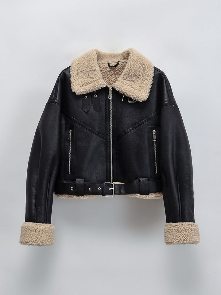 Veste en peluche Ella – Un vêtement d'extérieur doux et confortable pour un confort quotidien