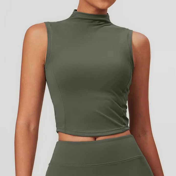 Liora Top de Pilates Respirant Élégant