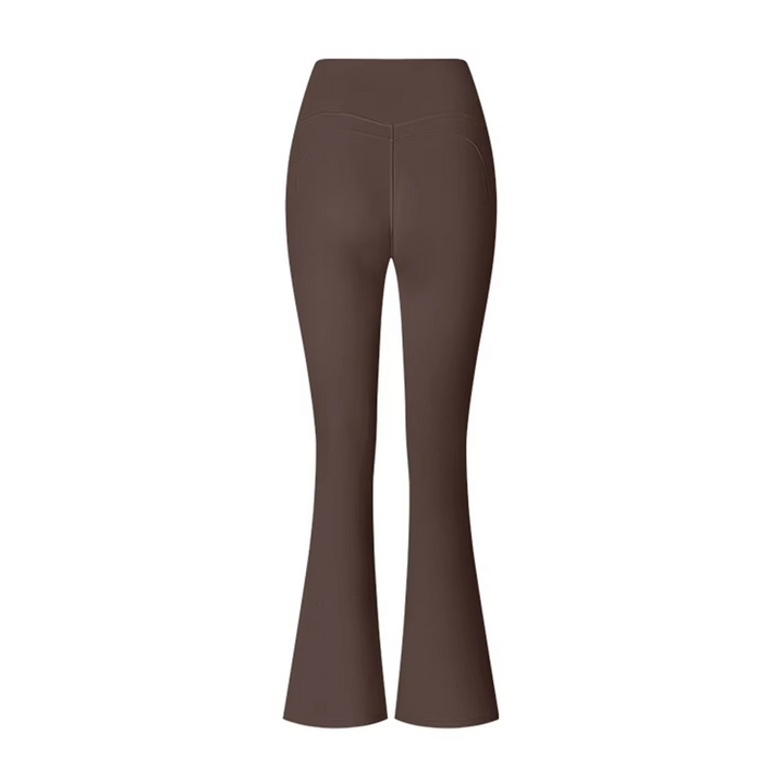 Légère Legging Pilates Flottante Taille Haute Contrôle Élégant