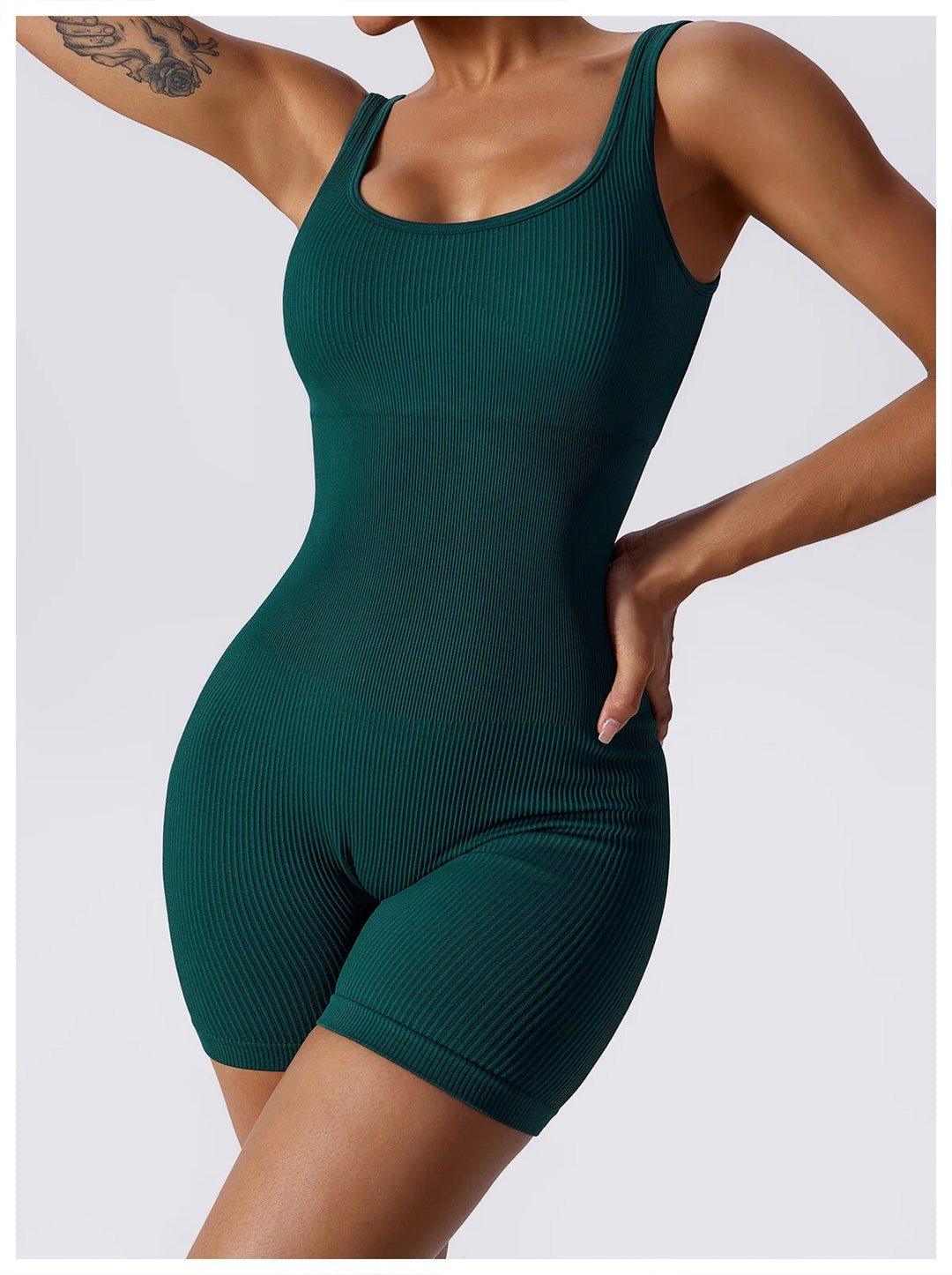 Ribbed Romper - Siopie