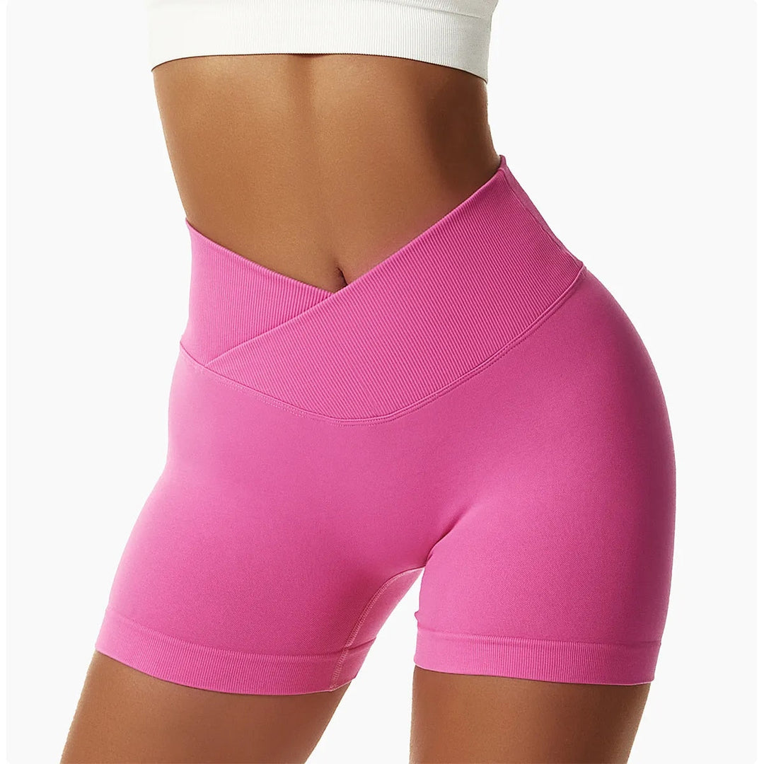 High Waist Scrunch Shorts - Siopie