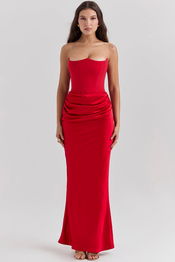 Clara Strapless Dress – Elegant and Flattering Tube Dress for Women