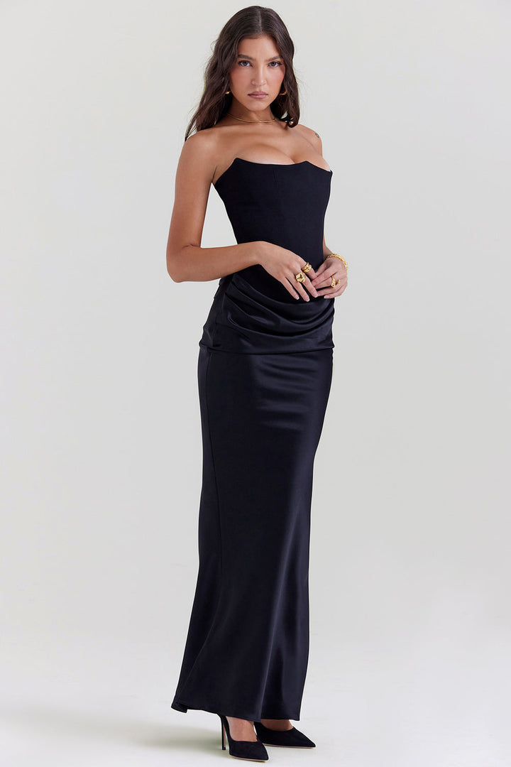Clara Strapless Dress – Elegant and Flattering Tube Dress for Women