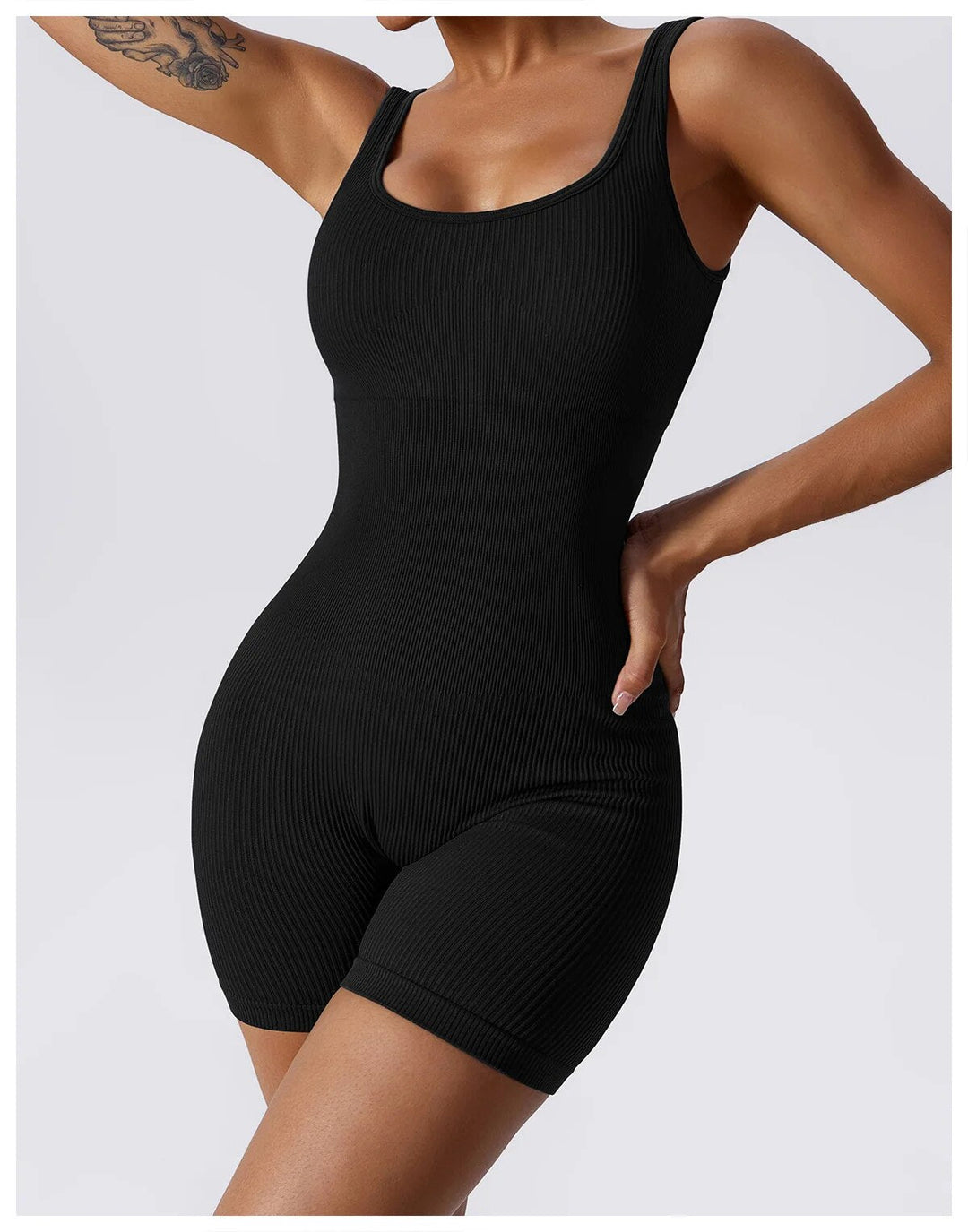 Ribbed Romper - Siopie