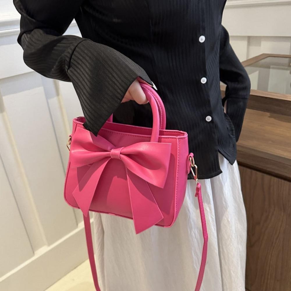 Mini sac à main carré – Élégant sac à main de couleur unie pour femme