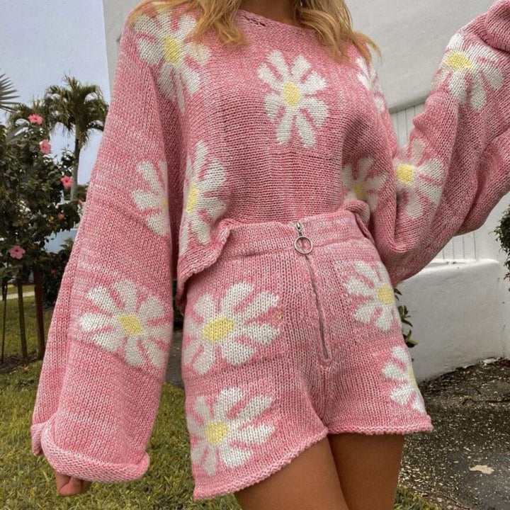 Amara Knit Matching Set – Soft Knit Two-Piece Outfit